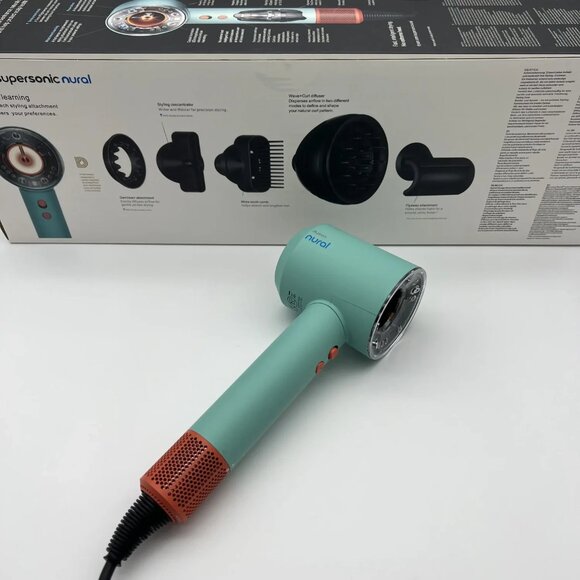 Dyson Supersonic Nural Hair Dryer Color: Ceramic Patina Topaz main image 4
